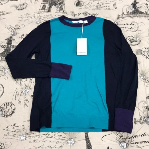 Boss Fiolena Colorblock Wool Sweater - Picture 4 of 5